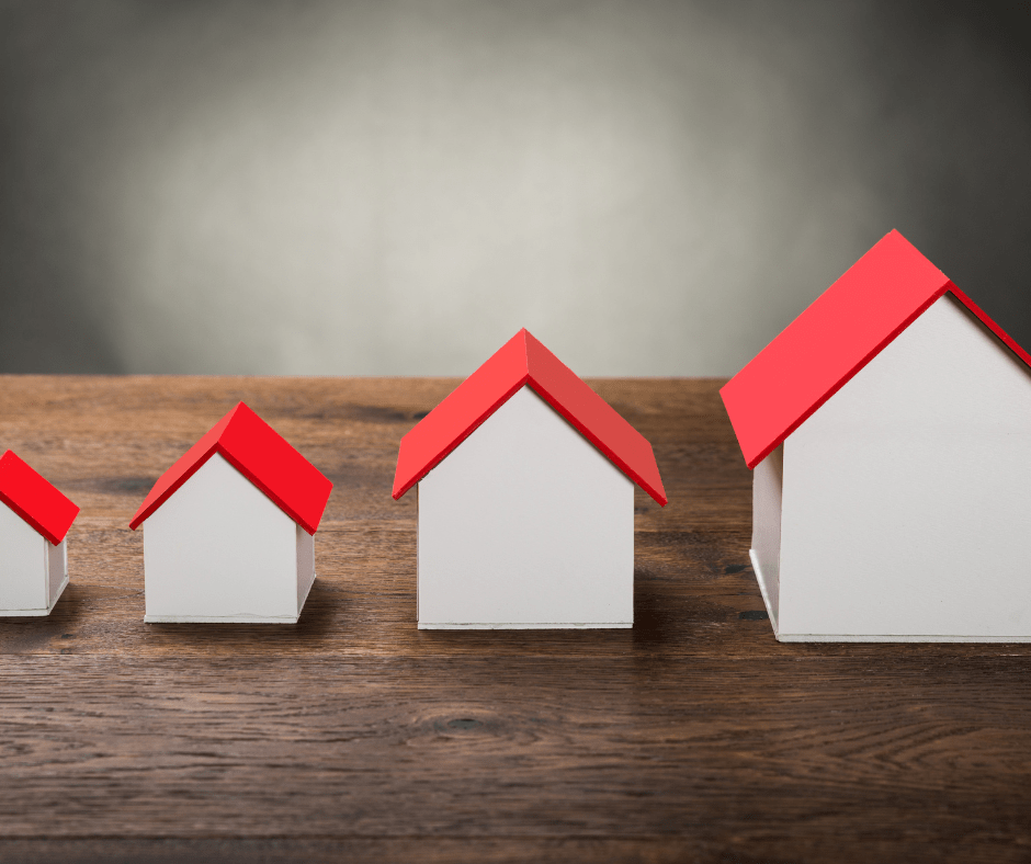 Different home sizes